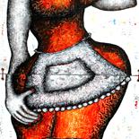 LULU , acryl/carton 26x128cm