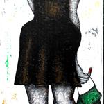 Acryl/carton 26x128cm