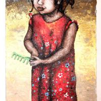 EMNA 2, acryl/papier 20x40cm