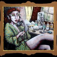 MANU, acryl/carton 70x62cm