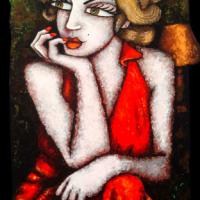MARILYN, acryl/toile 38x61cm