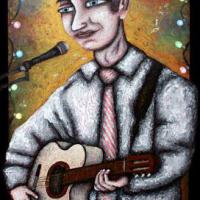 JEAN-LOUIS, acryl/toile 40x45cm