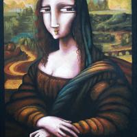 MONA, acryl/toile 65x81cm