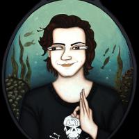 CELIAN, acryl/médium 23x32cm